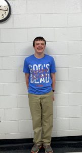 Eighth grade speech winner – Michael “Alex” Floyd, WAMS