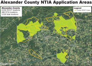 RDOF and NTIA areas