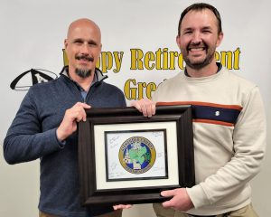 Greg Cronk retirement