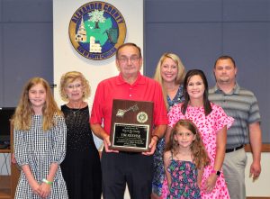 Tim Keever with family