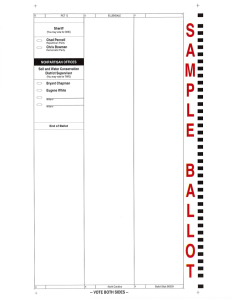 2022 sample ballots