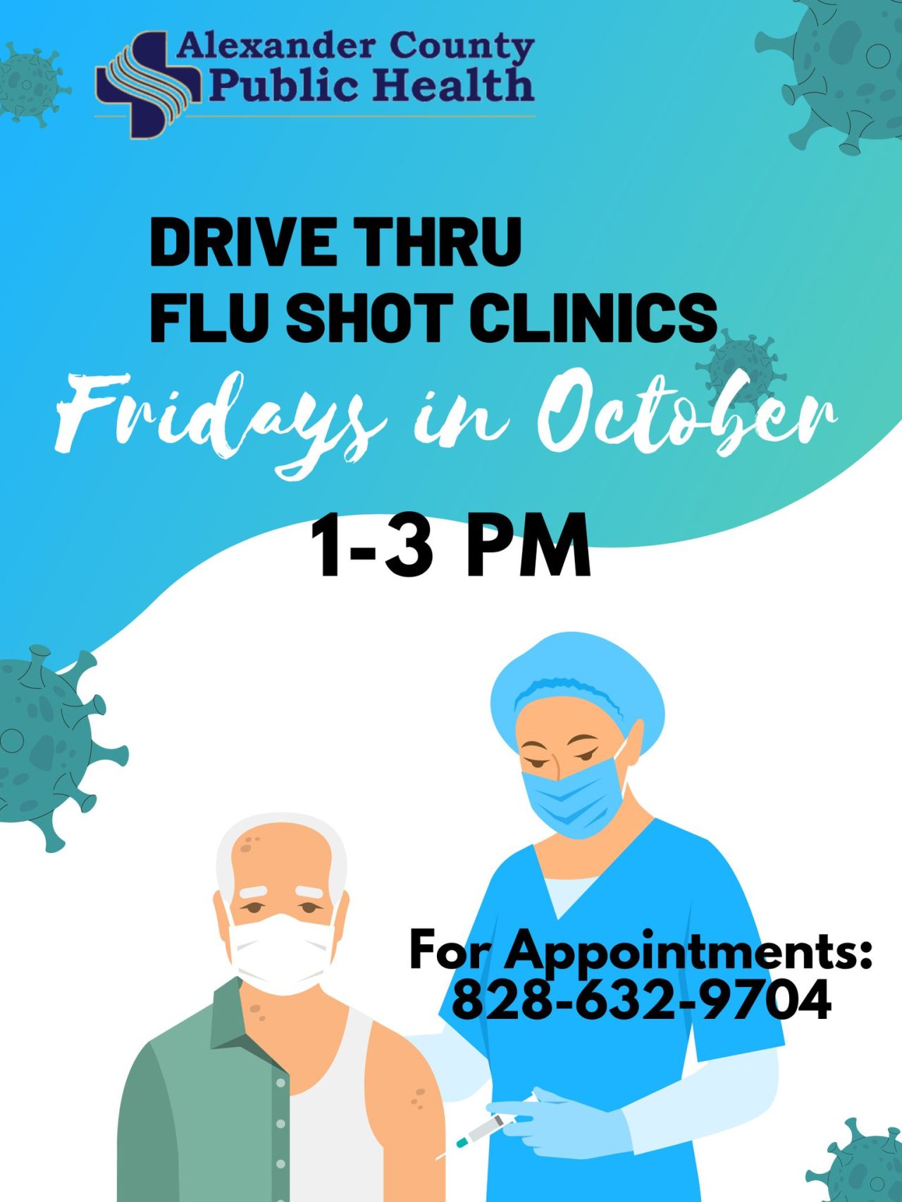 drive-thru flu shot clinics