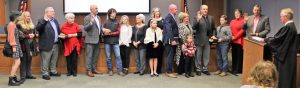 Commissioners swearing in ceremony