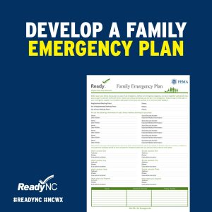 family emergency plan