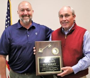 Josh Lail presents Key to the County