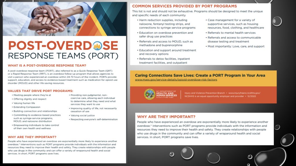 Post-Overdose Response Team (PORT)