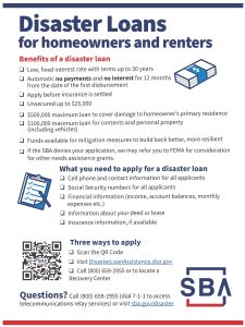 SBA Home Flyer