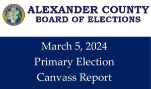 Canvass report