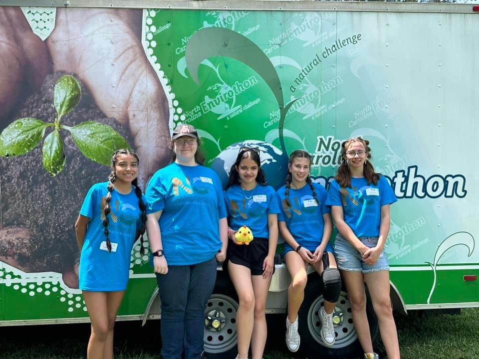 AEC Team “Barbie & Friends” at the State Envirothon