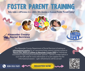 DSS Foster Parent Training info session