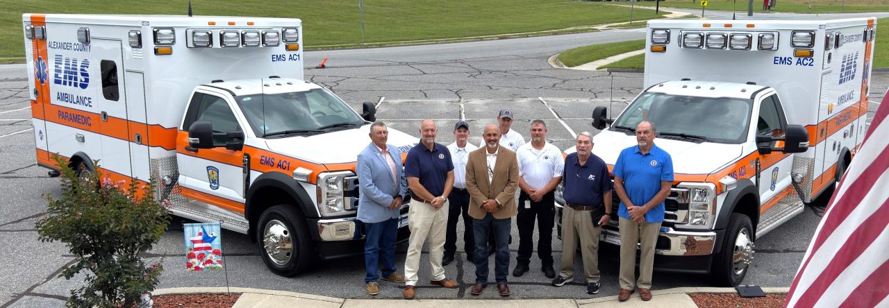 County purchases two new ambulances