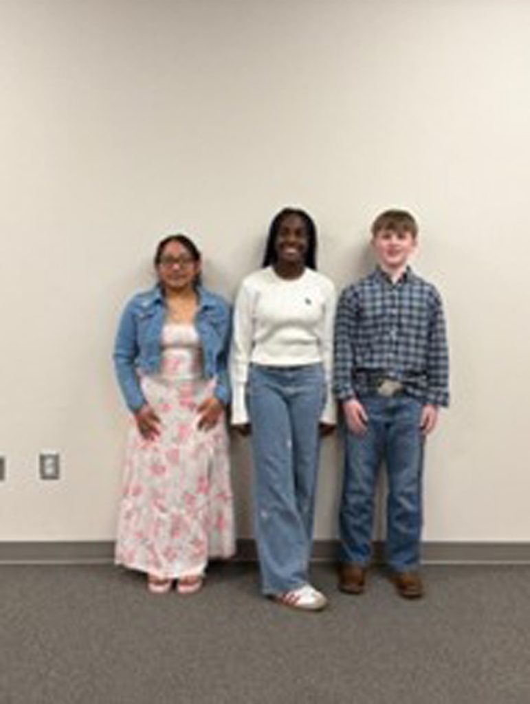 2026 7th-8th Grade Speech Winners
